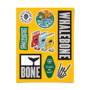 Whalebone Sticker Sheet